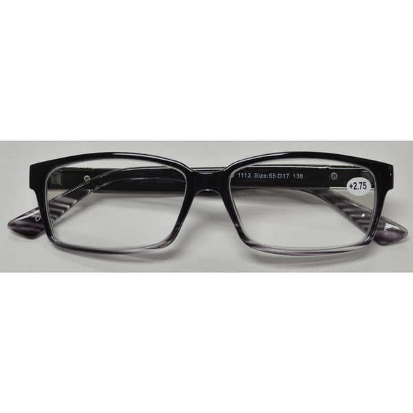 Classic Rectangular Reading Glasses 4 Pack