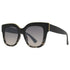 Large Classic Square Sunglasses with Flat Lens